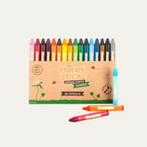 Honeysticks Jumbo Crayons (16 Pack) - Non Toxic Crayons